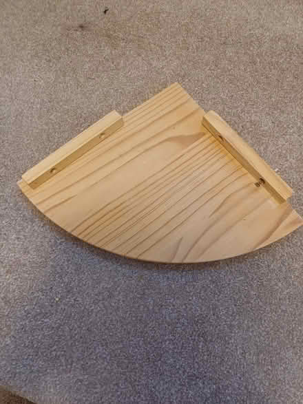 Photo of free Pine corner shelf (Oakenholt CH6) #2