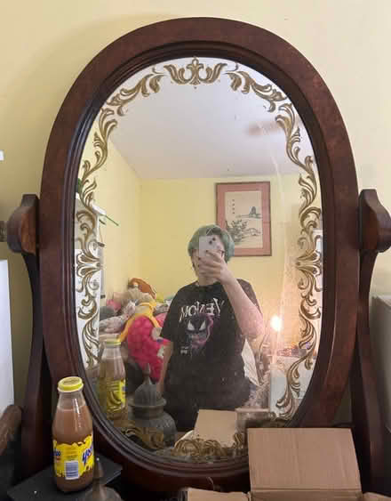 Photo of free Antique dresser with mirror (Forsyth County) #2
