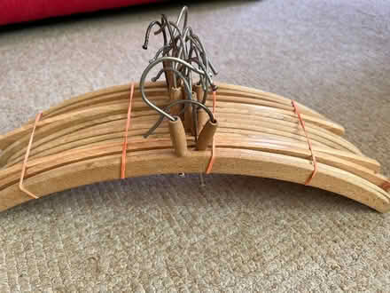 Photo of free Wooden hangers (Connah's Quay CH5) #1
