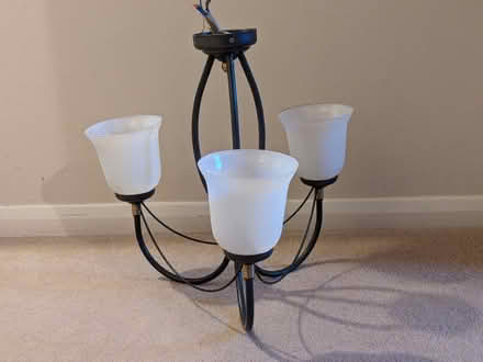 Photo of free Metal light fitting (Hazlemere HP15) #1