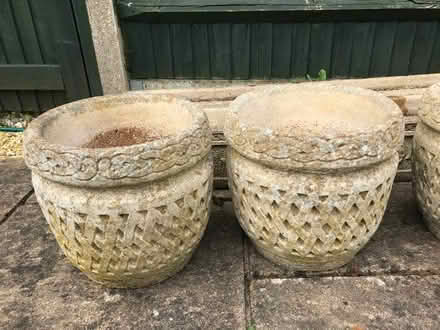 Photo of free Heavy Garden Pots (Brookvale RG21) #1