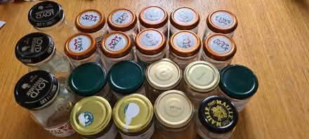 Photo of free 22 glass jars (Norcot RG30) #1