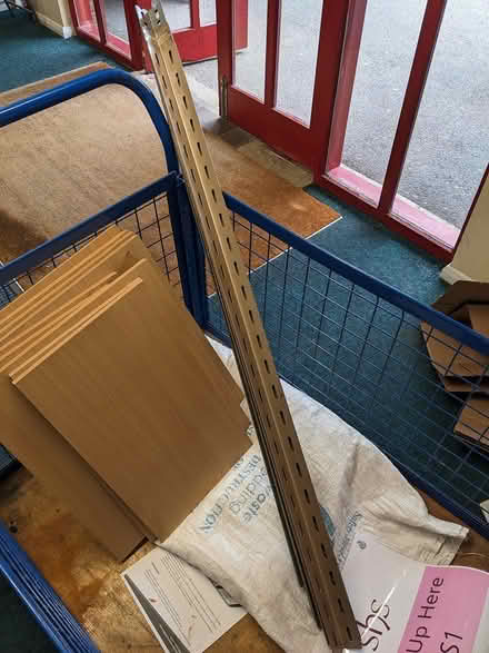 Photo of free shelving and wall brackets (Stroud) #3