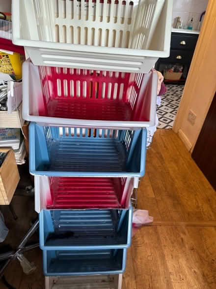 Photo of free Plastic stack rack (Handsworth Wood) #2