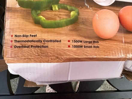 Photo of free Electric twin hob x 2 (Shaldon) #2