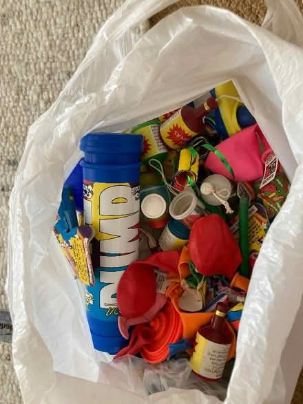 Photo of free Bag of party stuff (West Hill BN1) #1