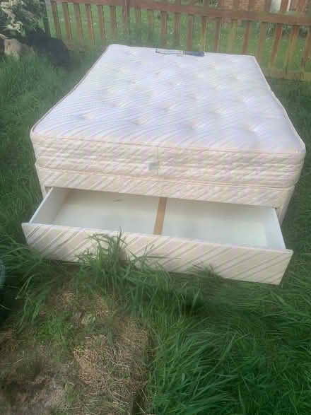 Photo of free Slumberland divan bed with storage (Benhall GL51) #2