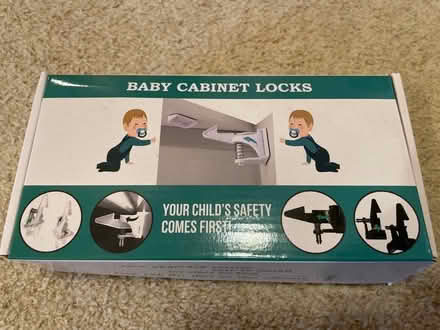 Photo of free Box of baby cabinet & drawer locks (Thingley, SN13) #1