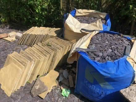 Photo of free Paving Stones, Slate Chippings, etc (Filton BS34) #1