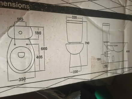 Photo of free Wickes toilet (new) (Ebbw Vale, NP23) #3