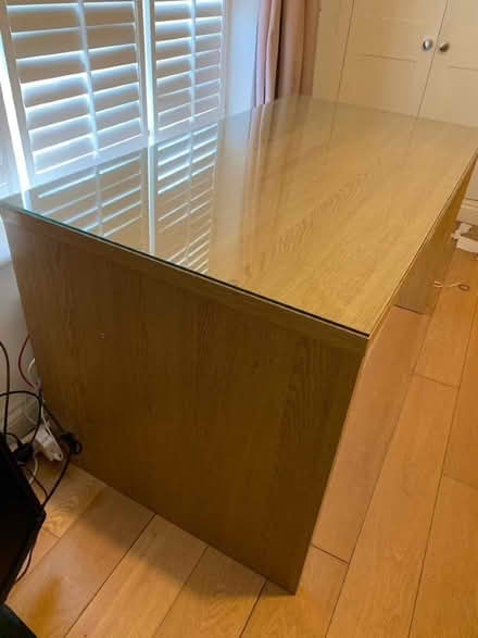 Photo of free IKEA glass top desk (Earley RG6) #1