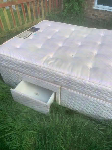 Photo of free Slumberland divan bed with storage (Benhall GL51) #1
