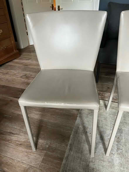 Photo of free 4 Faux Leather Dining Chairs (Harpenden)