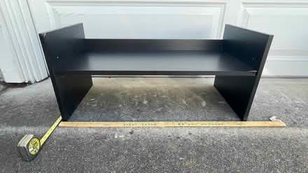 Photo of free Shoe Racks (2), Black, Stackable (near the Cupertino Library) #2