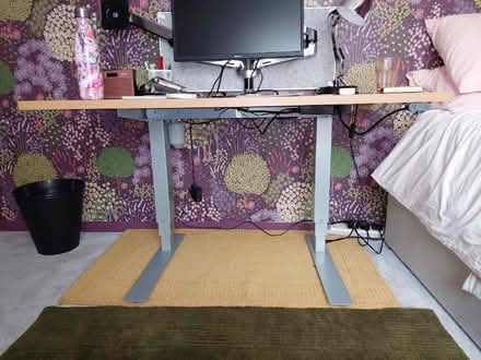 Photo of free Electric sit to stand desk (Milton Malsor) #1