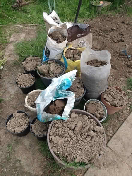 Photo of free Bags/pots of soil (Charnock S12) #1