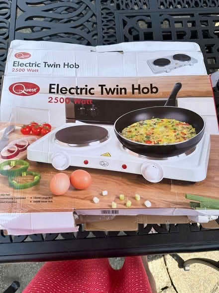 Photo of free Electric twin hob x 2 (Shaldon) #1