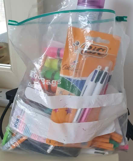 Photo of free Bag of Stationery (Bic, Sharpie) (Camberwell Green) #1