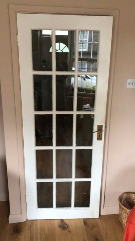Photo of free 5 white doors - 1 with glass (Blackheath SE3) #2