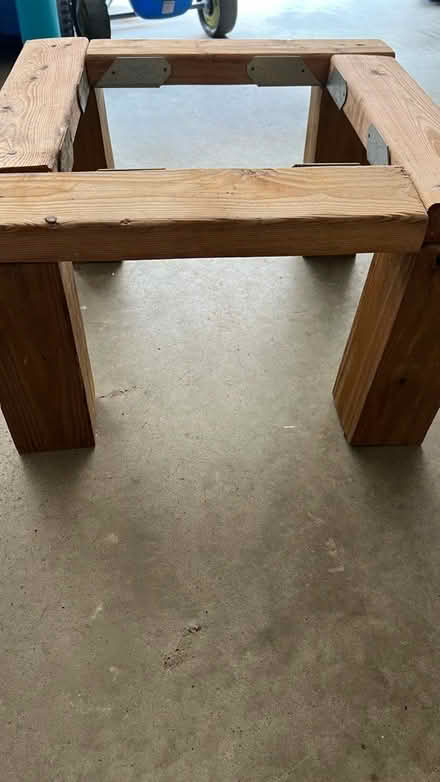 Photo of free Wooden stand (Clarendon metro,Arlington, VA) #1