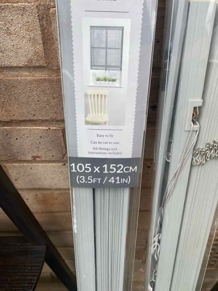 Photo of free Two gray blinds (Malvern WR14) #1