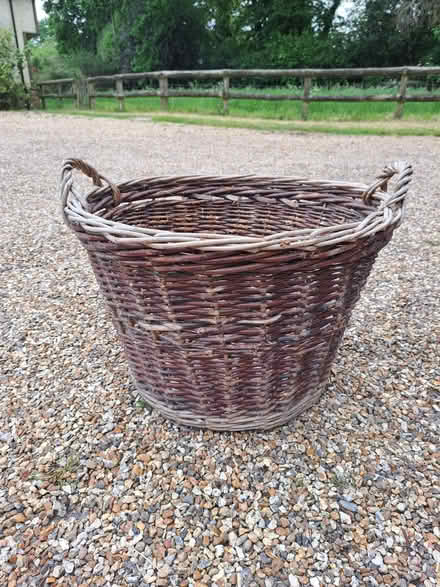 Photo of free 2 x log baskets (Pulborough) #1