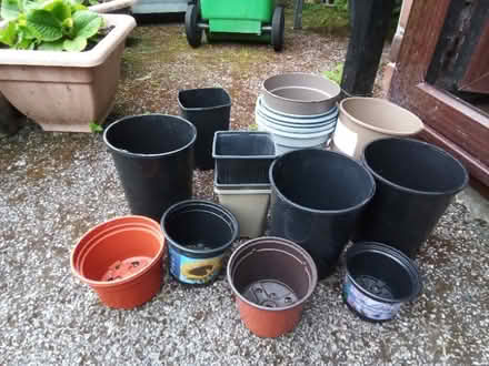 Photo of free Plastic plant pots (Spotland Bridge OL12) #1