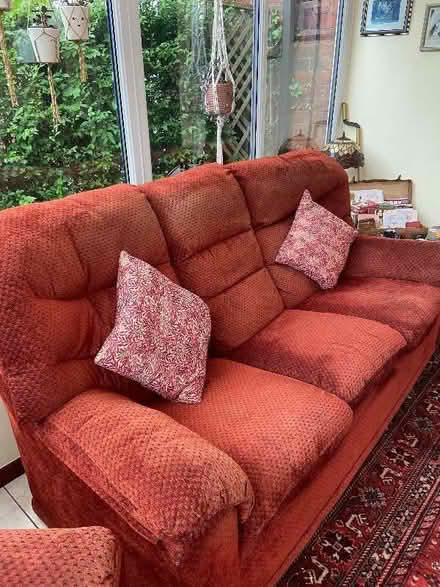 Photo of free G plan three piece suite (Claughton CH43) #1