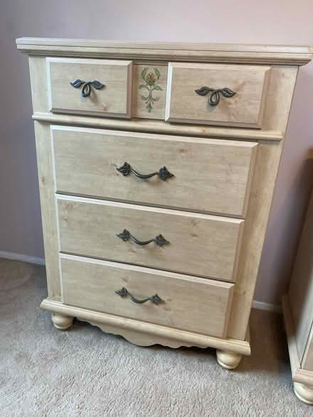 Photo of free Dresser and desk/shelf (Oakland) #1