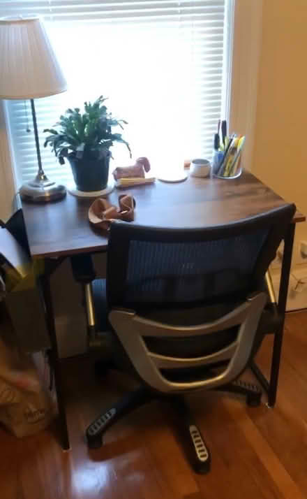 Photo of free Computer desk and chair (Arlington Heights) #1