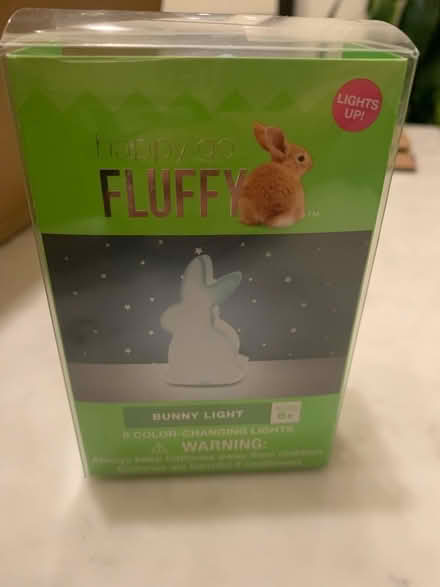 Photo of free New small light up bunny (Twin peaks) #1
