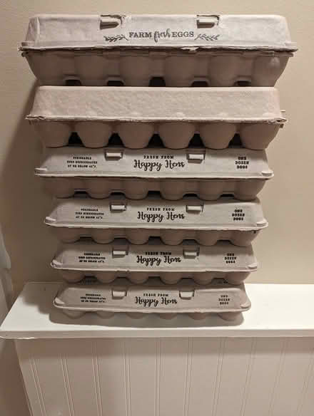 Photo of free Empty egg cartons (Lake City/Cedar Park) #1