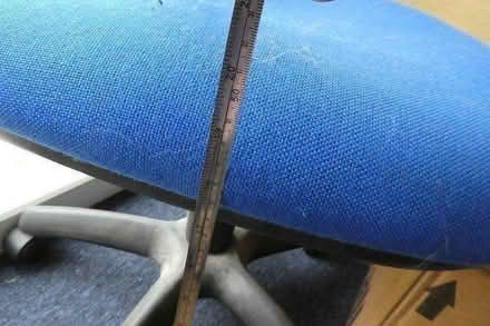 Photo of free Blue backless seat (fixed height) (Bromley BR1) #2