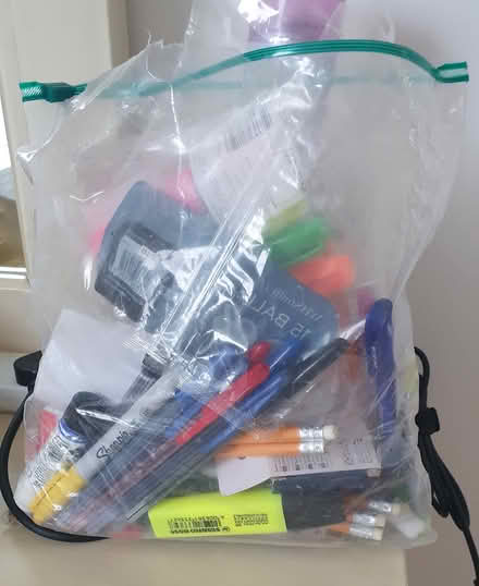 Photo of free Bag of Stationery (Bic, Sharpie) (Camberwell Green) #2