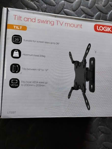 Photo of free Small TV mount, unused (Chelmer Village CM2) #2