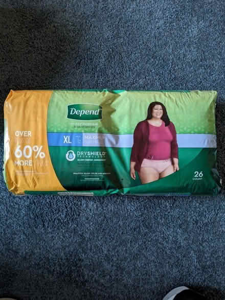 Photo of free Depend XL flex fit underwear XL (New Cut Farms) #1