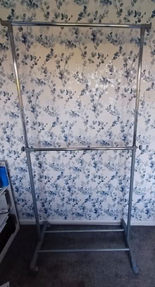 Photo of free Freestanding clothes rails (Trefor LL65) #1