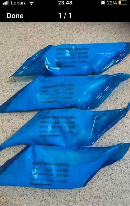 Photo of free Ready to use icing piping bags (Blackford EH9) #1