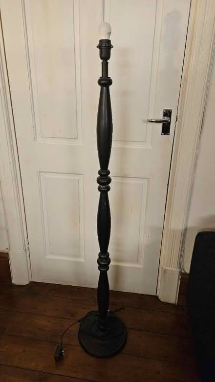 Photo of free Standard lamp, black (Prestwich M25) #1