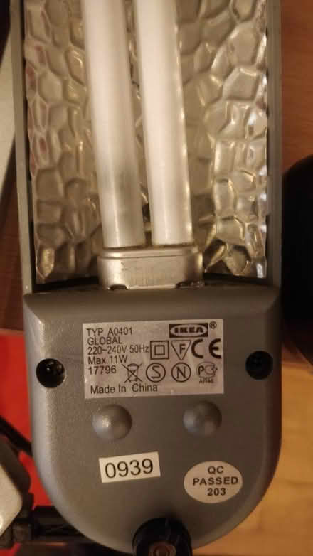 Photo of free Articulated desktop lamp (Stockwell SW9) #3