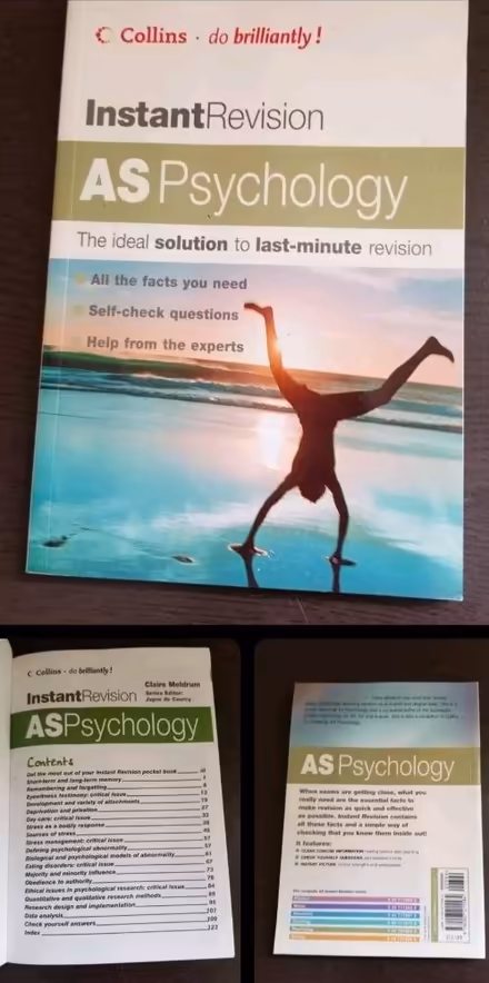 Photo of free A Level Psychology revision guide (Gloucester) #1