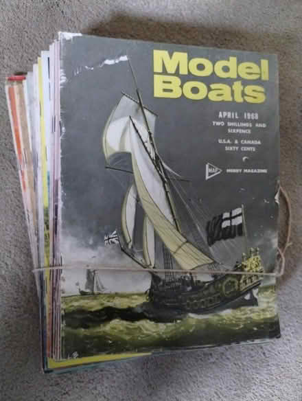 Photo of free Model Boats magazines -vintage (Rayleigh SS6, Eastwood side) #1