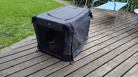 Photo of free Travel dog crate, damaged, 72cm (SE24) #1