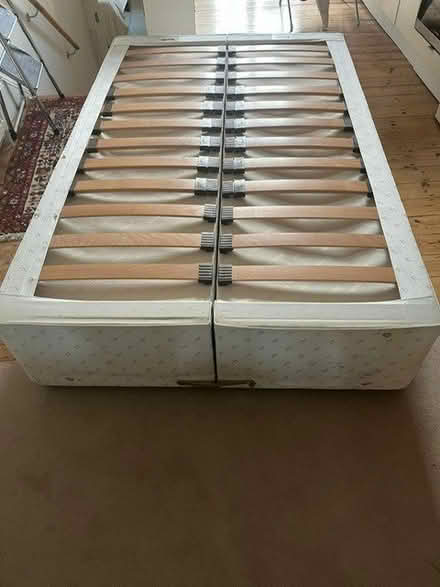 Photo of free Small Double Divan Bed with Drawers and Mattress (Shepherds Bush W6)