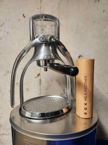 Photo of free ROK Espresso Maker & Milk Frother (Ledroit Park) #1
