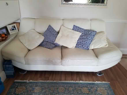 Photo of free 2 seater sofa (Hornchurch RM12) #1
