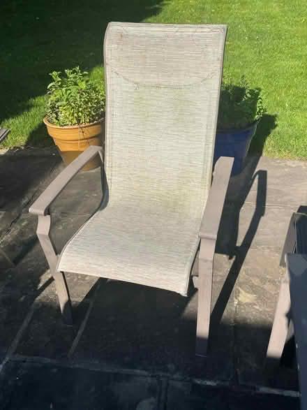 Photo of free 8 Patio chairs (Scarsdale/New Rochelle) #2