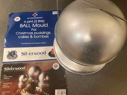 Photo of free ball mould for christmas puddings and cakes (Bear Flat) #1