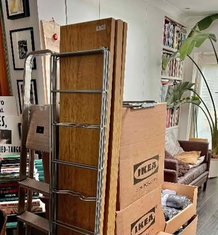 Photo of free IKEA 'ENETRI' shelving unit (NW10) #2