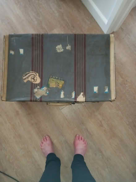 Photo of free Old suitcase (Weston bath) #1